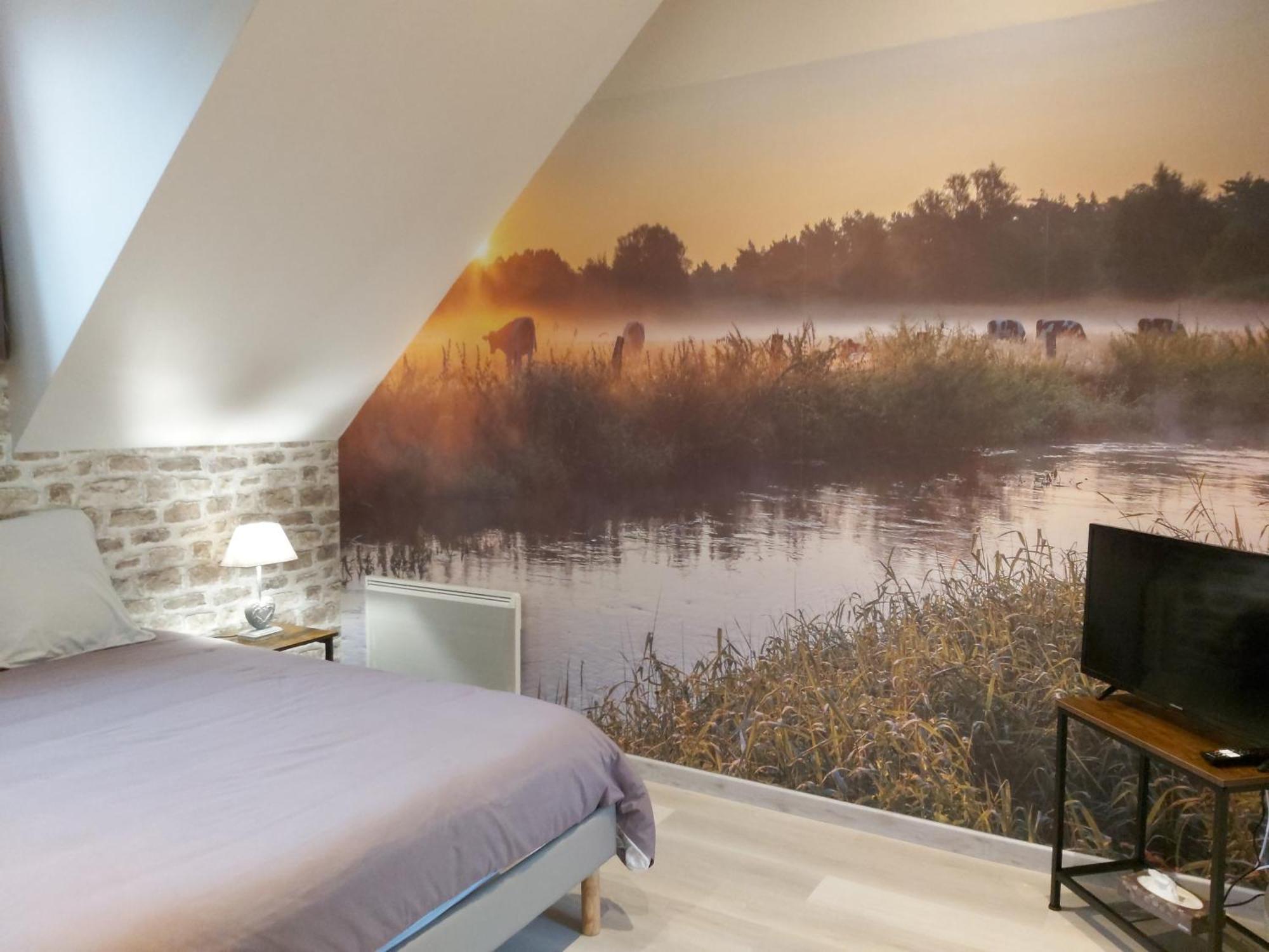 Montmartin-en-Graignes Le Bonheur Des Plumes Bed & Breakfast エクステリア 写真